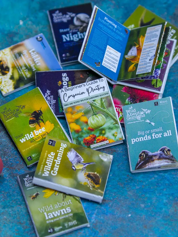 TEMPLATE 11pcs miniature gardening booklets on A4