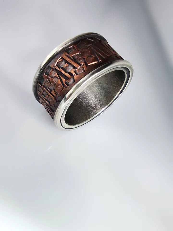 Designer ring - handmade