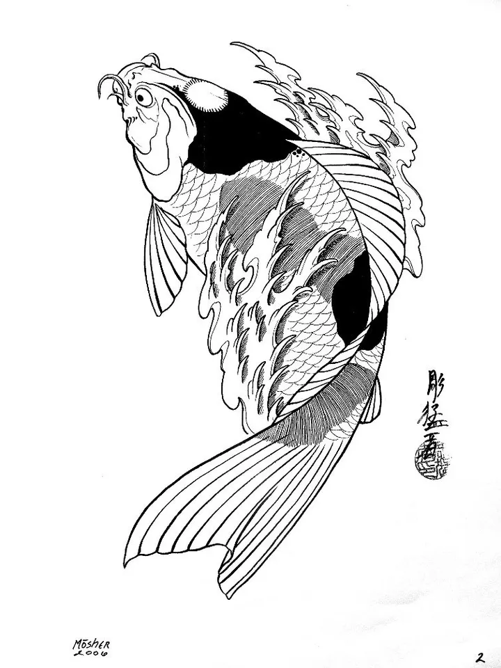 Jack Mosher Koi Carp