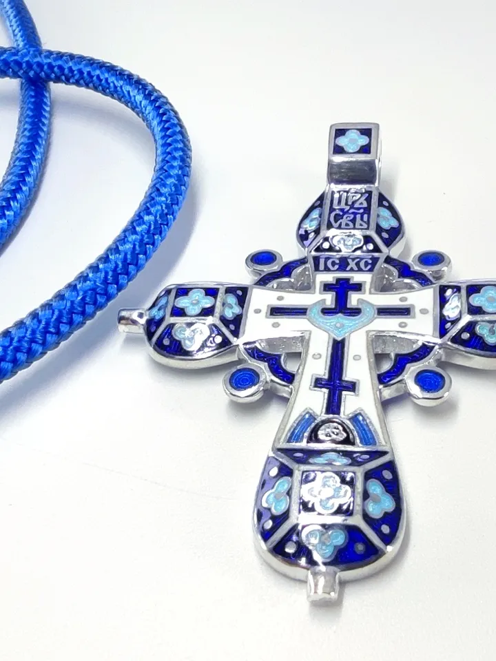 colorful cross without crucifix