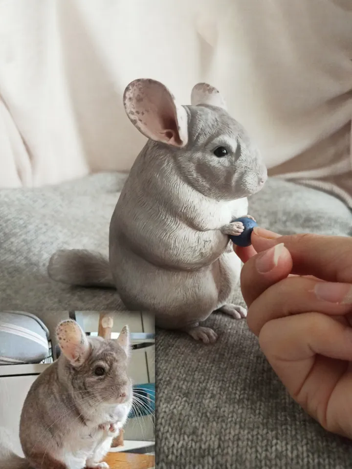 Big Custom chinchilla sculpture