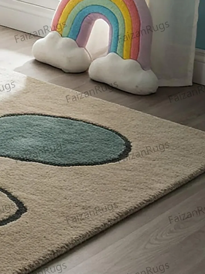 Kaws rugs, Handmade rug, Case rugs, handmade, Living room rug, Dining , Hallway rug, Multi color rug, Kaws rug, kaws theme, kaws, 3x5,5x7