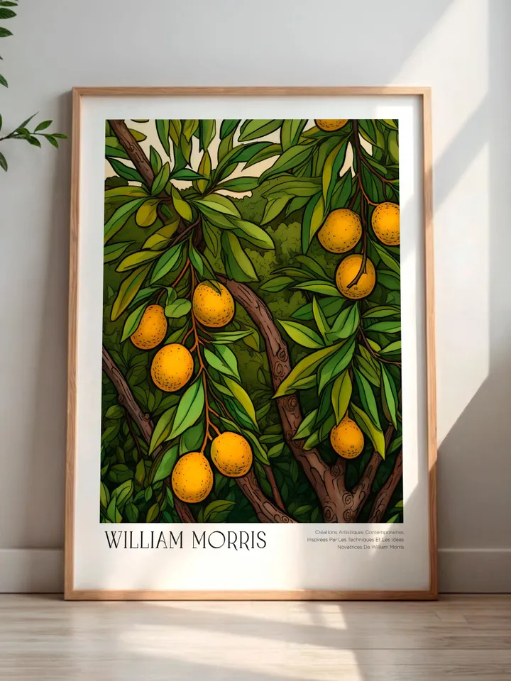 William Morris Wall Art, Vintage Botanical Print, Floral Poster Arts Decor, Digital Download, William Morris Print Digital Download AA19