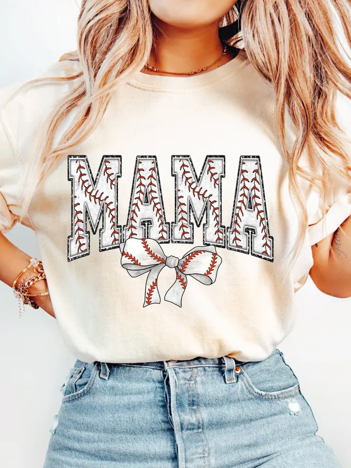 Baseball Mama png design sublimation png retro mama png mothers day png design varsity mama png Coquette png tee shirt png baseball png