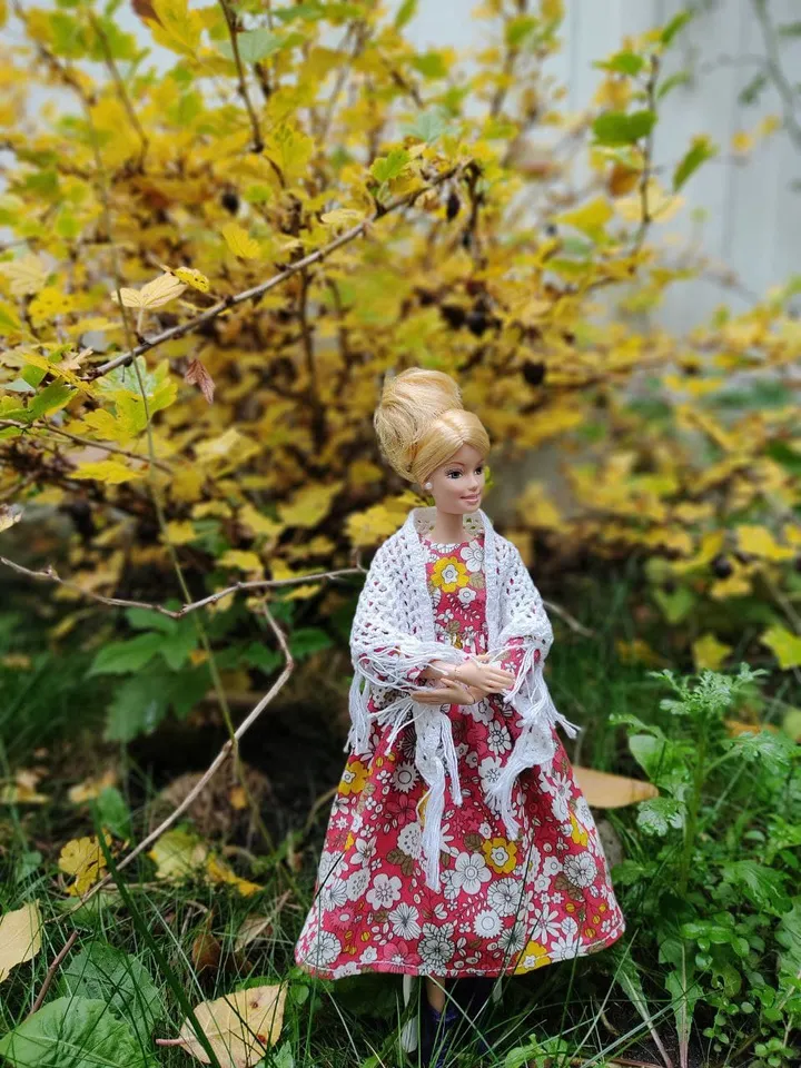 PDF sewing pattern for Barbie MTM dolls.