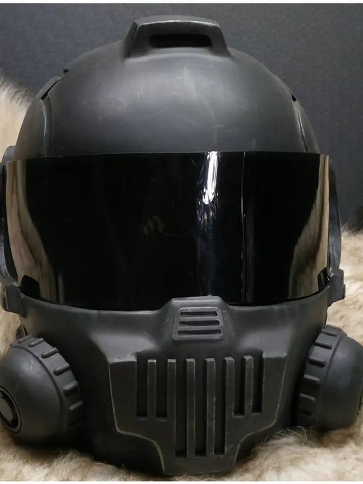 Shadowrun Cosplay - Airsoft helmet - paintball helmet - duftpunk helmet - pseudo