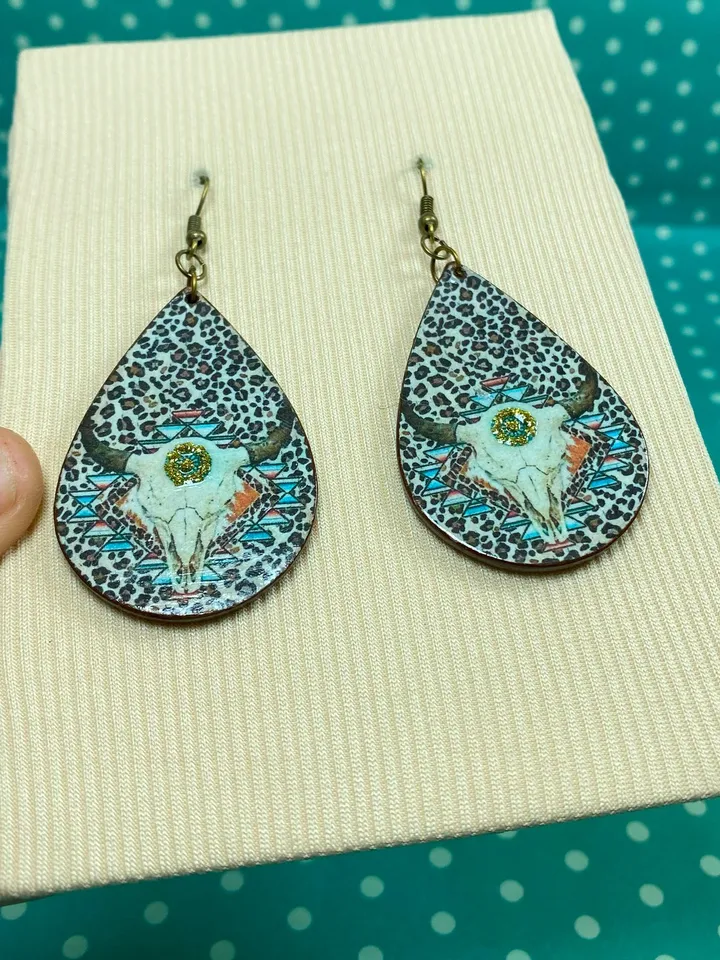 Custom designed earrings. Handmade. Jewelry