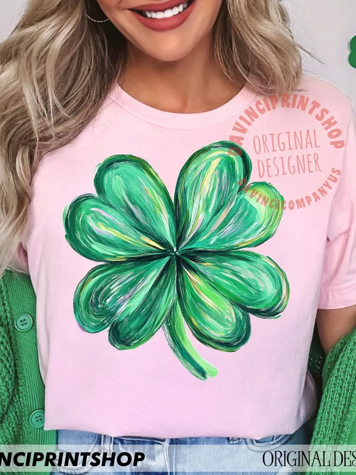 St. Patrick's Day Shamrock PNG, St. Patrick's Day PNG, Lucky png, St. Patrick's Clipart, Shamrock Digital file, St. Patty's png design