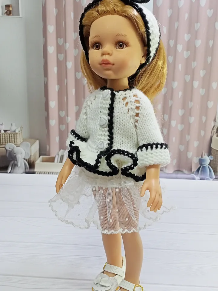 Cardigan for dolls 16 inches