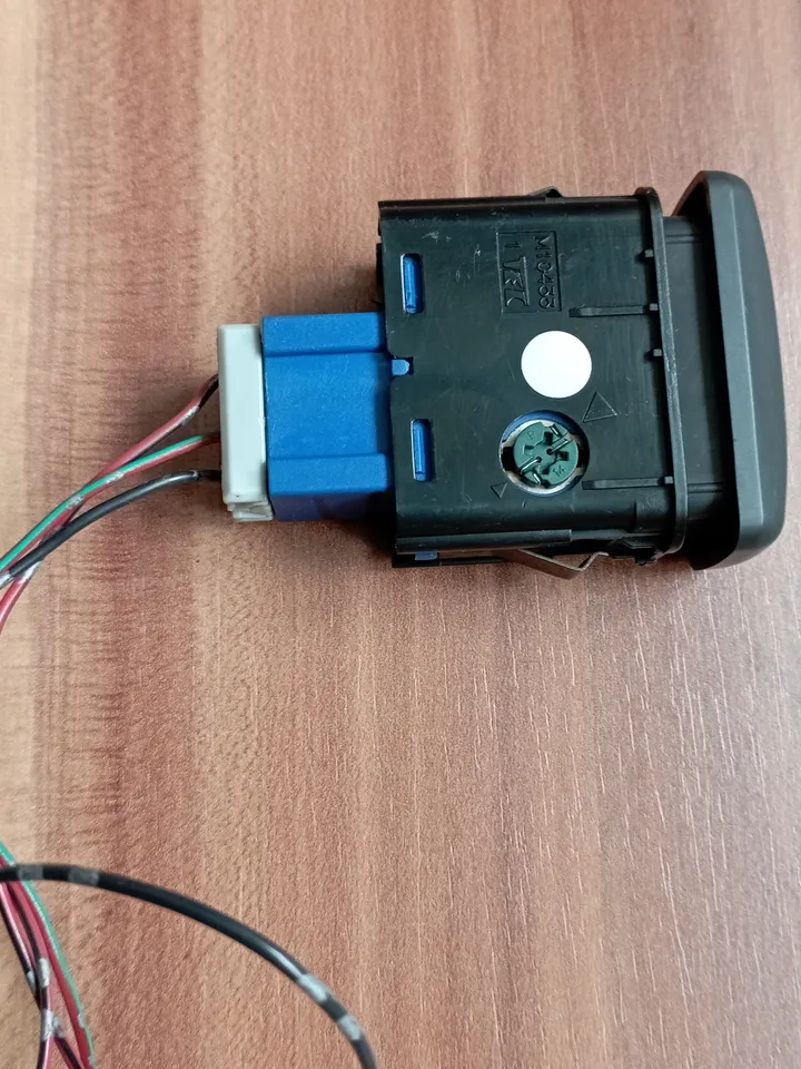 JDM HONDA CIVIC 96-00 (EK,EJ) DARK GREY FOG LIGHT SWITCH OEM & WIRE OEM