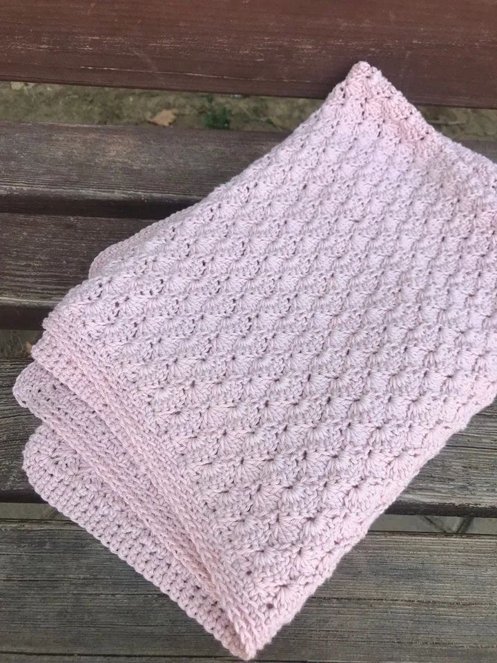 Crochet Baby Blanket Pattern - PDF - Easy Crochet Pattern baby born girls gift