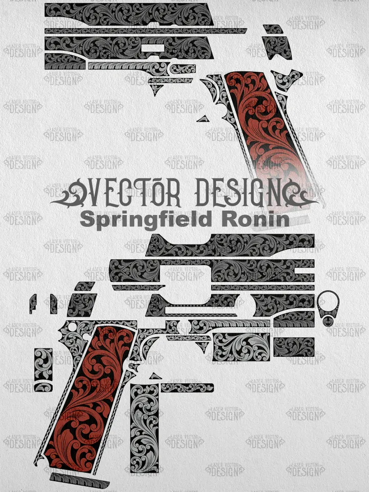 VECTOR DESIGN Springfield Ronin Scrollwork