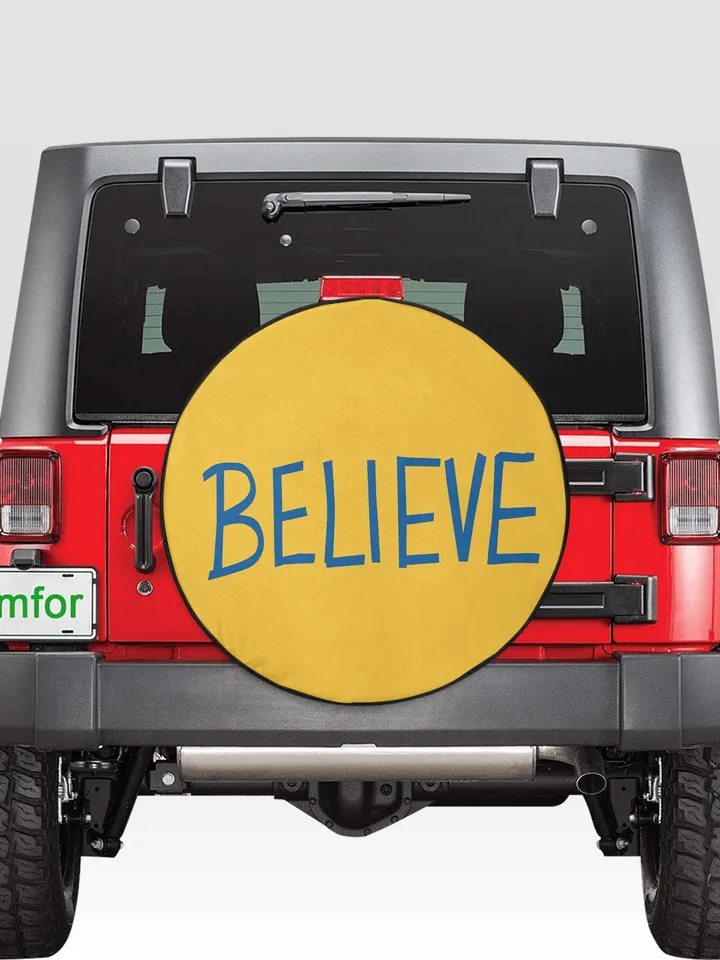 Believe Ted Tire Cover