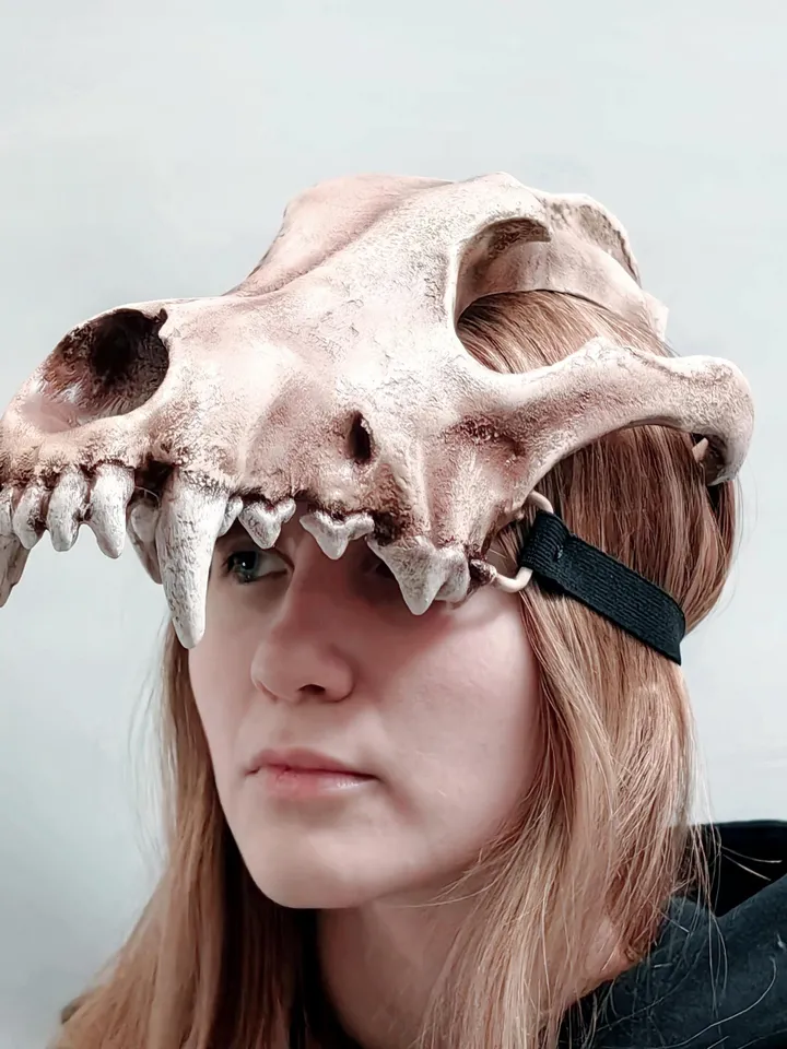 Wolf head mask, Realistic Skull Mask, wolf mask, resin skull mask, tribal headpiece, Headpiece skull, ritual mask, pagan headdress