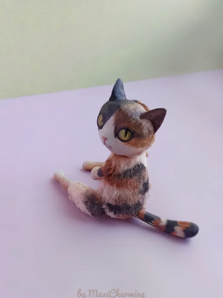 art doll cat