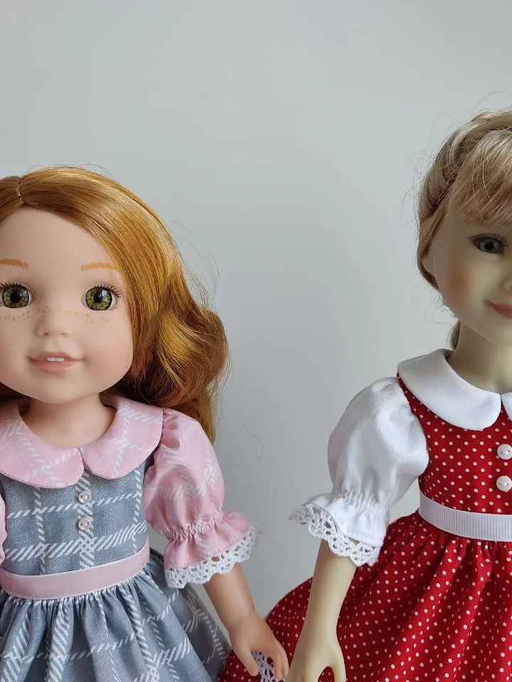 PDF sewing pattern for Ruby Red Fashion Friends dolls