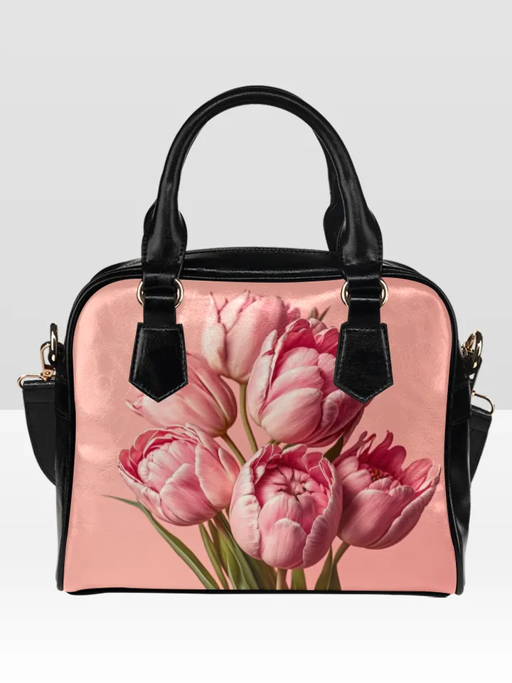 Tulips Flowers Shoulder Bag
