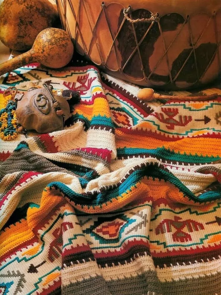 Blanket Crochet pattern , afghan blanket crochet pattern , instant download pdf