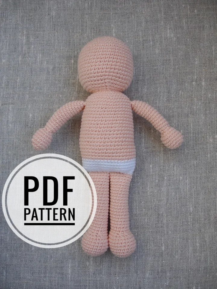 Crochet Pattern Basic Doll PDF