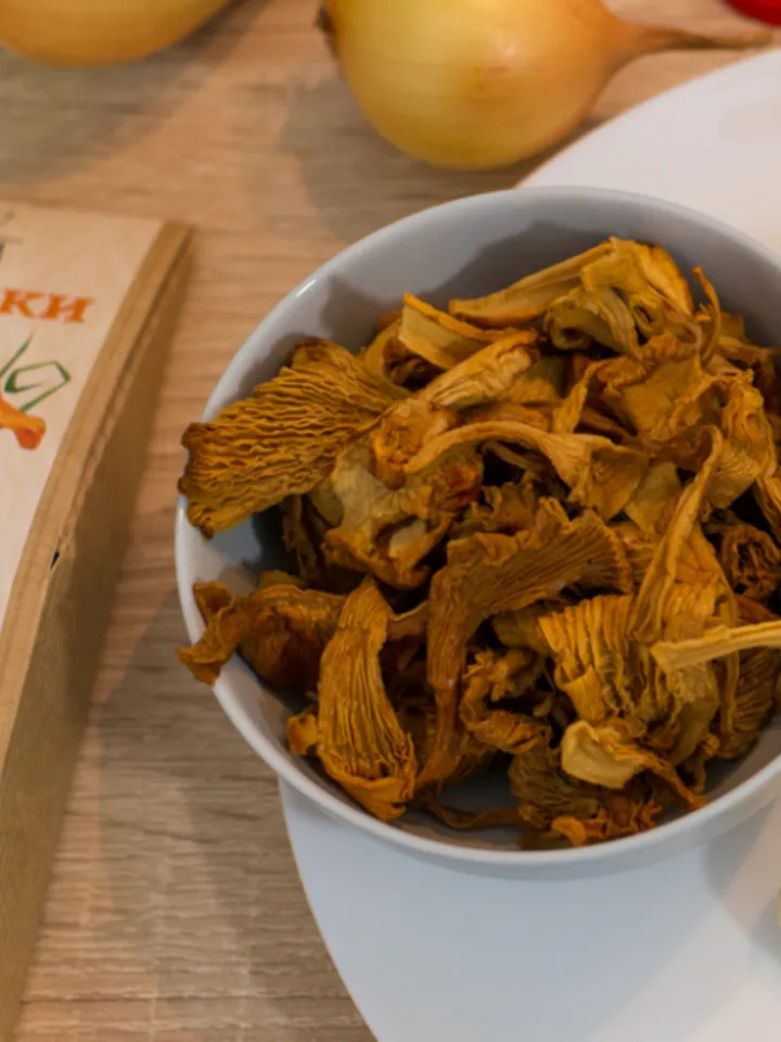 Chanterelles, dried mushrooms, 40 g