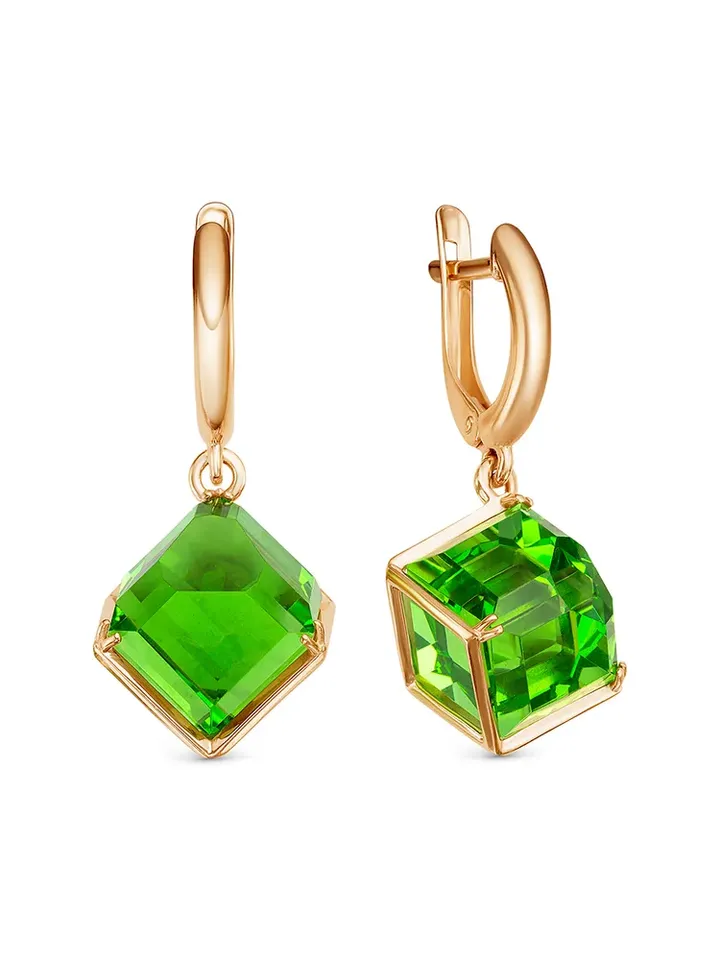 Women's Silver 925 Earrings with Sultanite