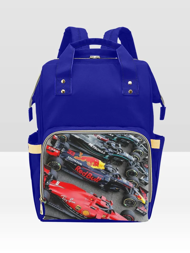 Formula 1 F1 Diaper Bag Backpack