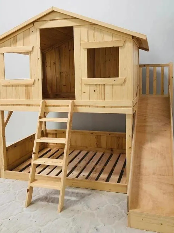 Handmade Inspired Toddler | Furniture & Toys Children's modern Bed Playhouse