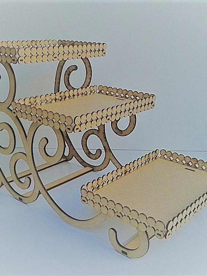 Digital Template Cnc Router Files Cnc Candy Stand Files for Wood Laser ...