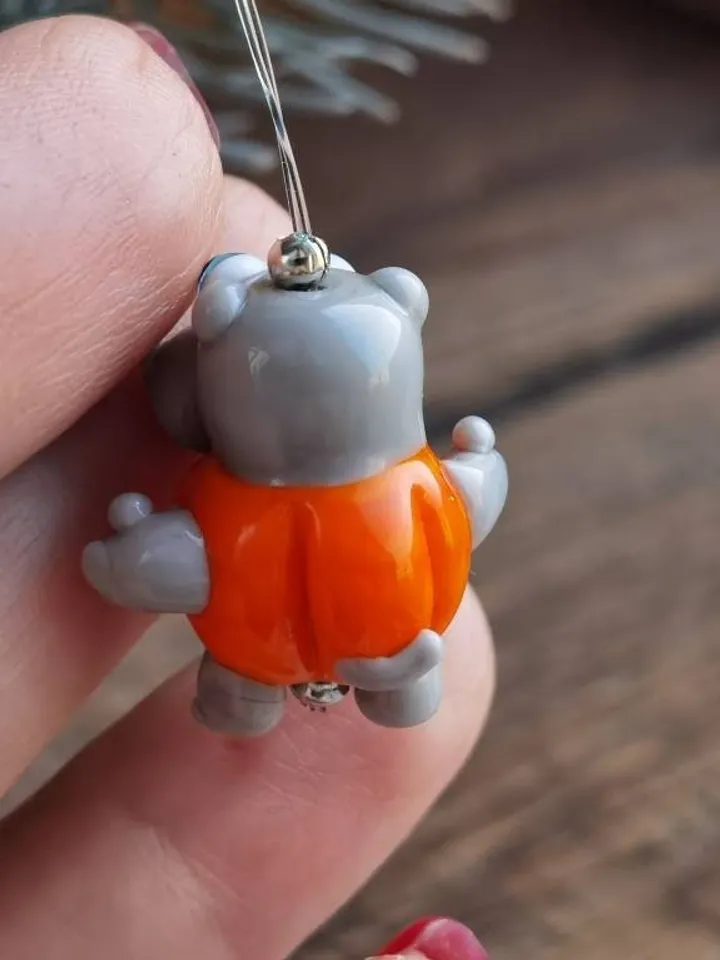 Hippo gifts Hippo ornament Hippo miniature Hippo figurine Hippo art Hippo Christmas Hippopotamus statues Begemoth figurine Glass hippo