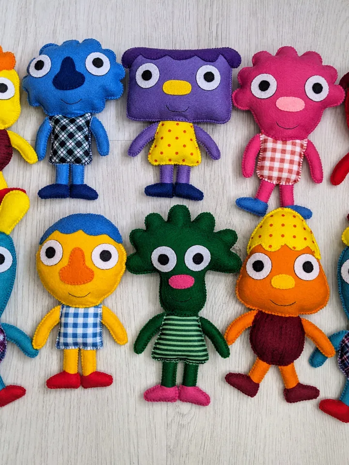 Super Simple Songs - Kids Songs, Toy Red Felt