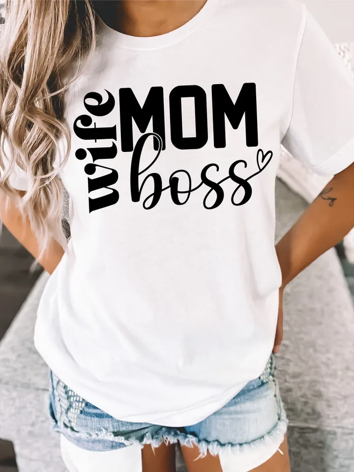 Mom Wife Boss SVG PNG, Mom Svg, Mom Vibes Svg, Mom life svg, Blessed Mama Svg, Mother's Day Svg, Mom Mode Svg, Mom Shirt Svg, Girl Mom Svg