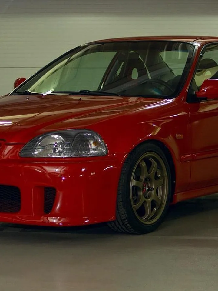 Front Bumper ABS Walker style for Honda Civic Ek 96-98 ( Bys Spoon ) Ek9