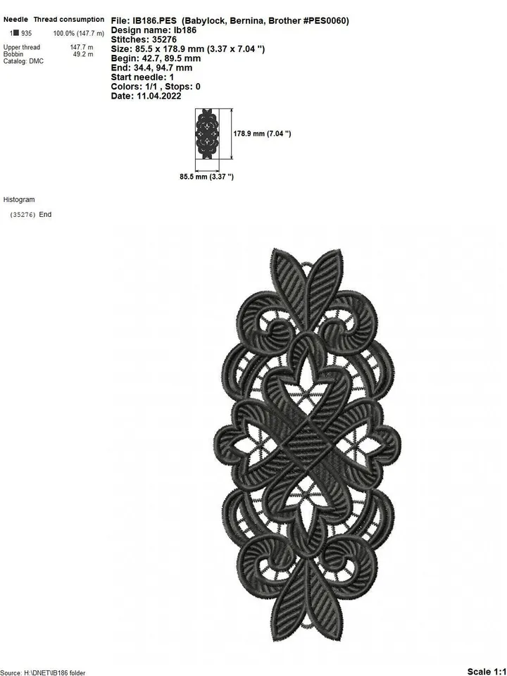 Free Standing Lace Braselet and Earrings set machine embroidery design FSL pattern digital embroidery design jewerly embroidery motif