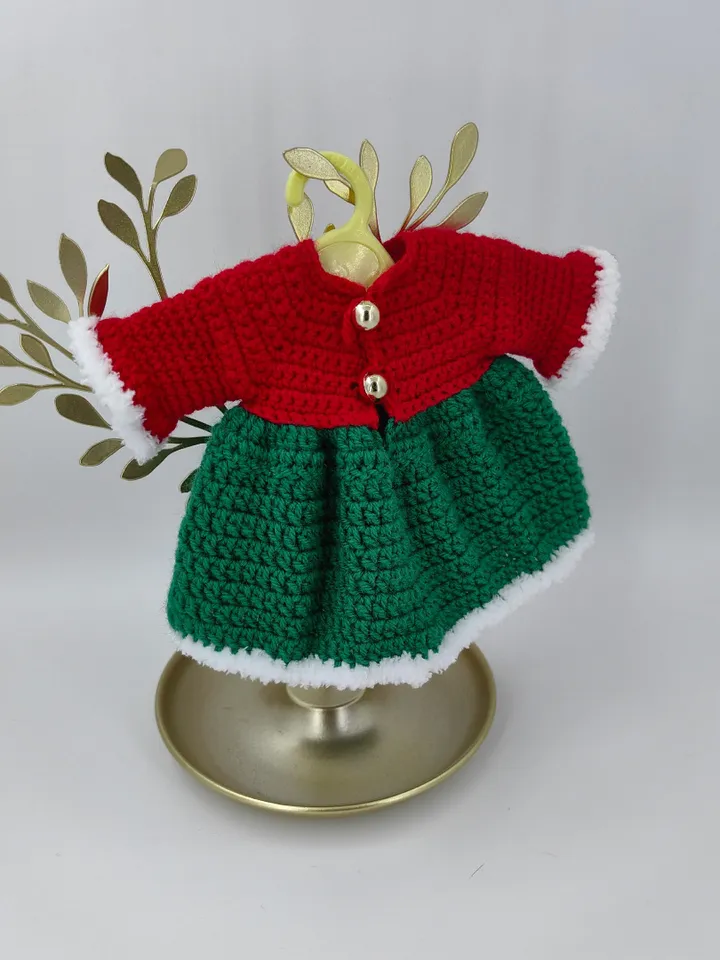 Pattern Christmas dress