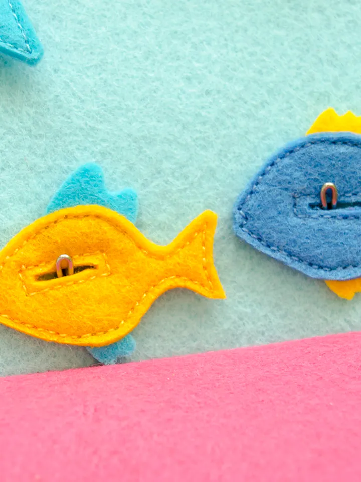 Quiet book page, Under the sea, Shark, Pattern and Tutorial, SVG files
