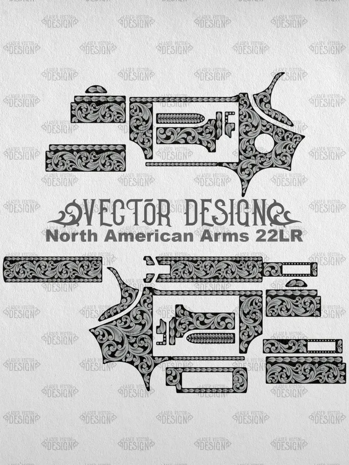 VECTOR DESIGN North American Arms 22LR Scrollwork