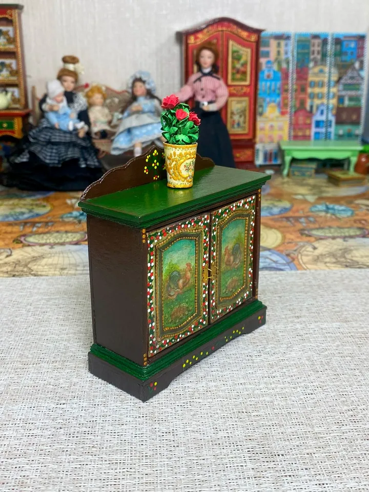 Curbstone for a handmade dollhouse.1:12 scale.1:12 scale.