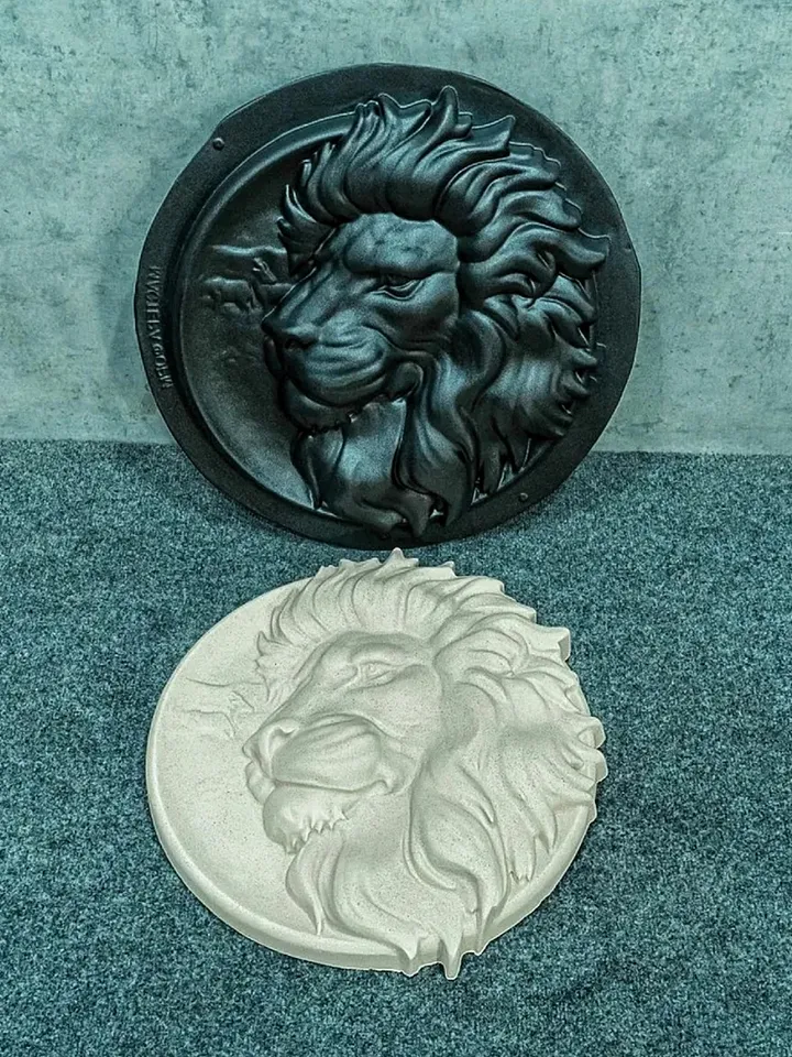 DIY mold for filling the Lion Safari panel