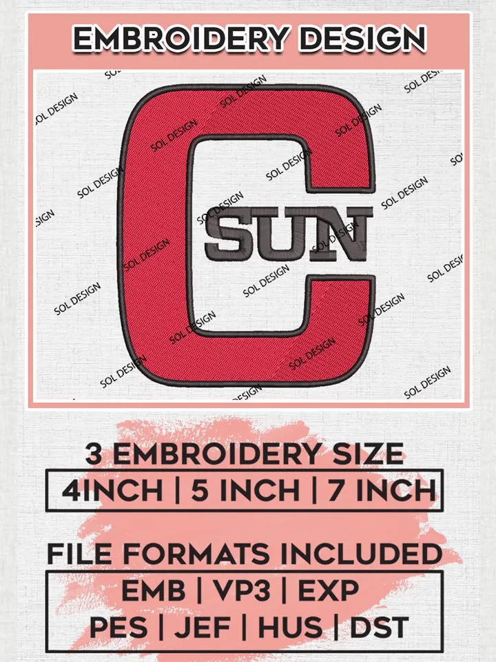 Cal State Northridge Matadors Logo Machine Embroidery Design, NCAA Cal State Northridge Matadors Embroidery Design Design files, NCAA Embroidery Designs, NCAA Machine Embroidery Designs, Digital Download