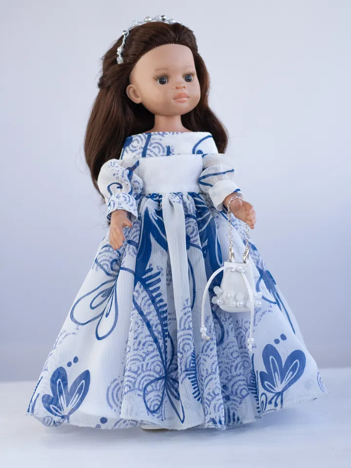 Dianna Effner Little Darling dress, exclusive clothes for 13 inch doll, Paola Reina outfit, 32 cm doll, waist 13 - 14.5