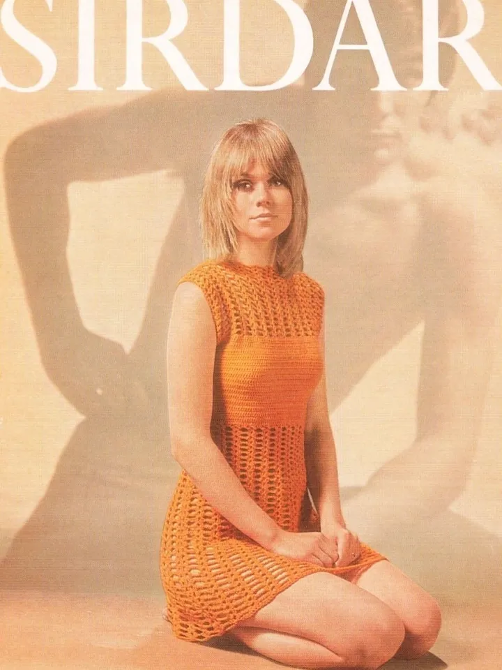 Crochet dress pattern, easy dress crochet pattern, women dress, summer dress pdf