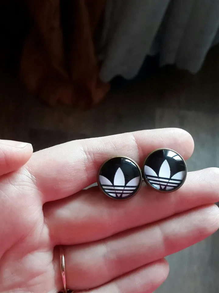 Adidas cufflinks, Adidas Logo, Adidas Gift, Adidas sport Accessories