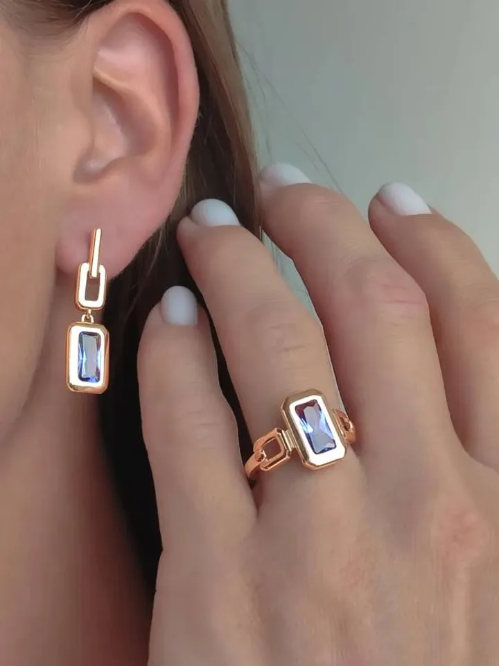 Ring, silver 925, with tanzanite