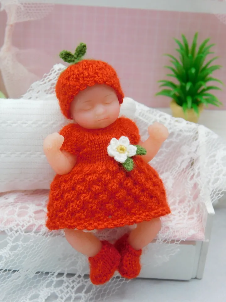 Miniature clothes set for silicone Zuru baby