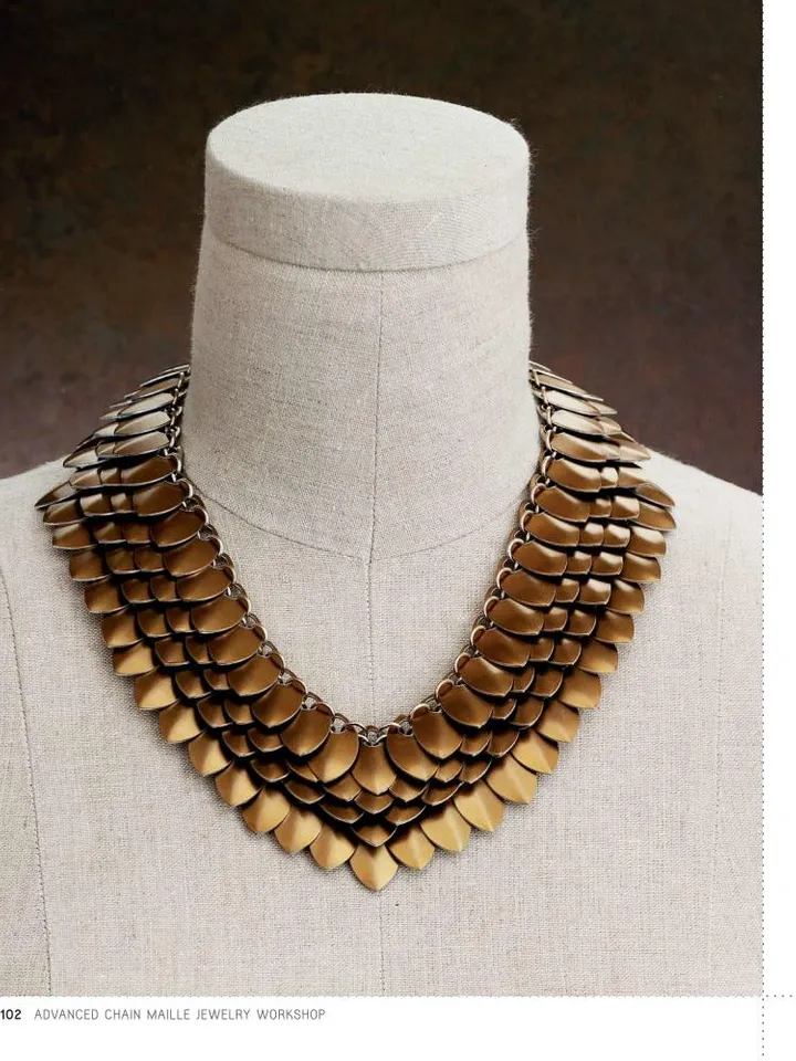 Advanced Chain Maille Jewelry Workshop - Weaving with Rings and Scale Maille