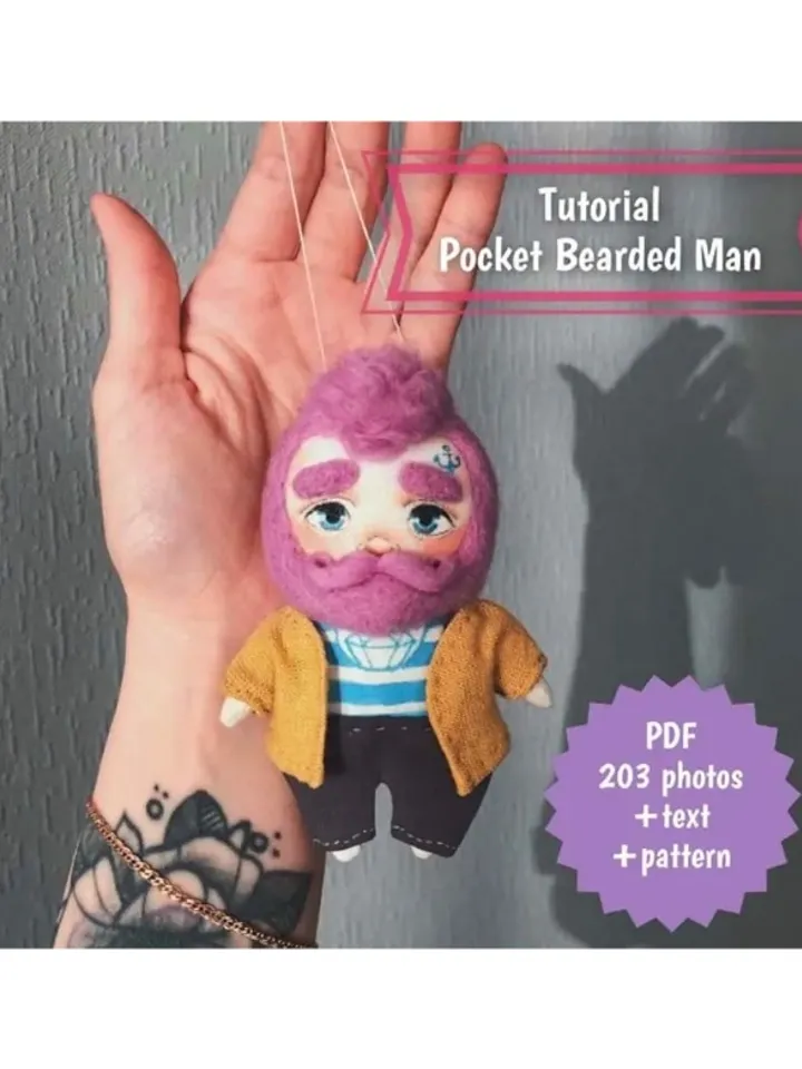Pdf tutorial how to sew a pocket bearded man Eng