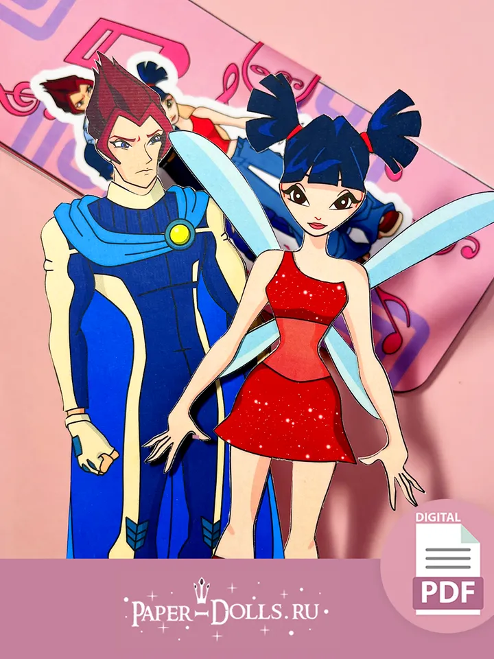 Paper dolls Fairy Muse