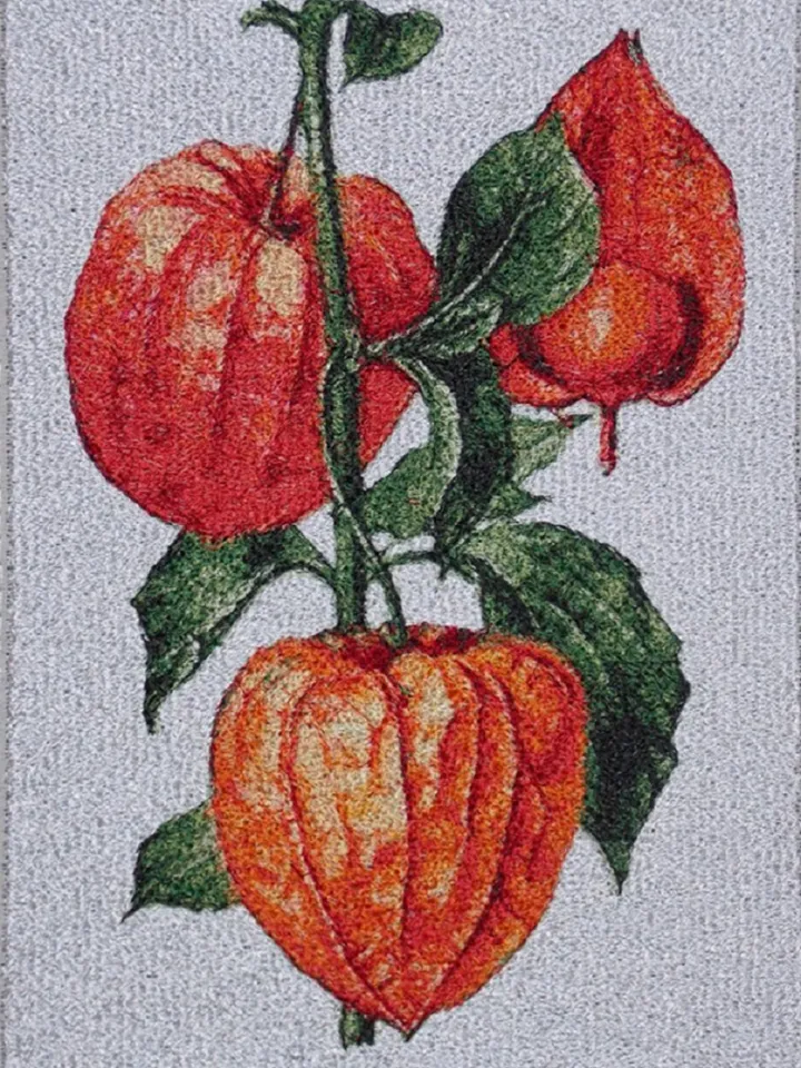 Physalis photo stitch Machine Embroidery Design