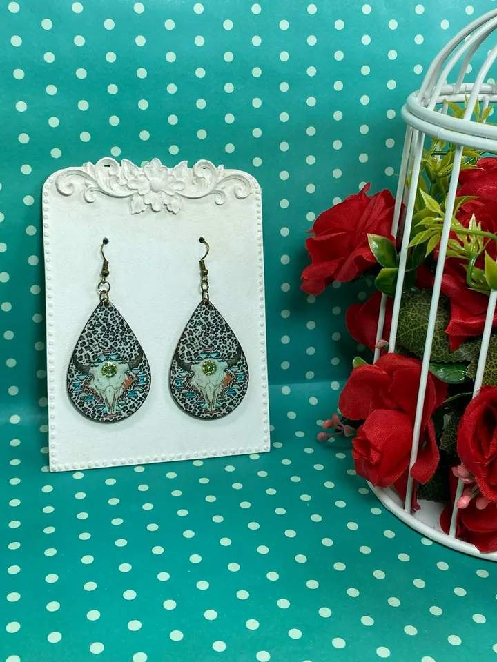 Custom designed earrings. Handmade. Jewelry