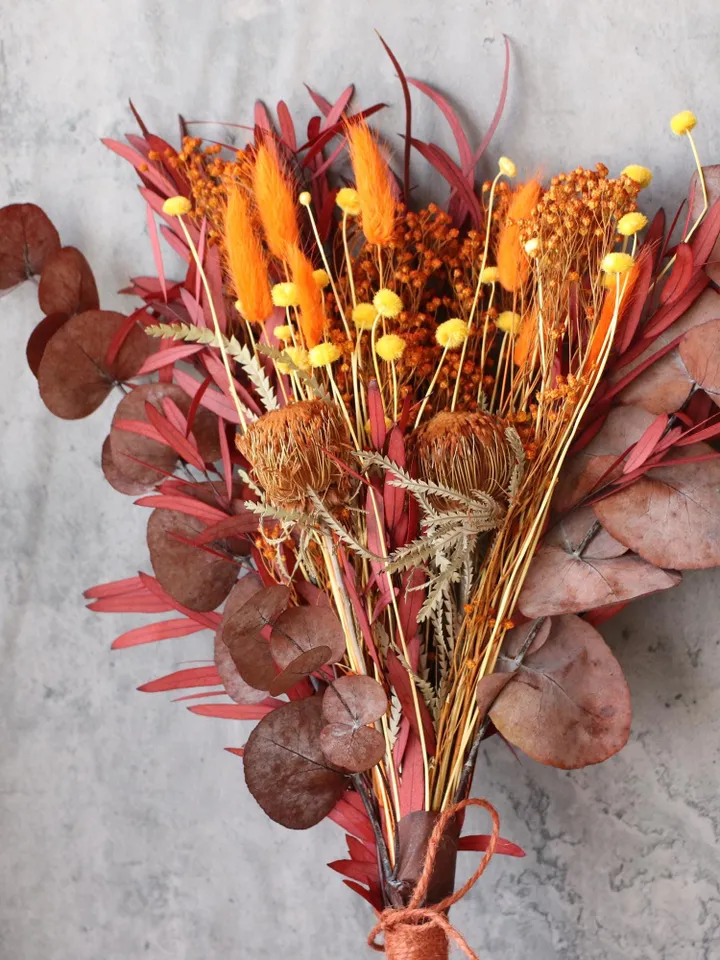 orange and Burnt Orange Flower Crown, Gothic Hair Wreath, autumn leaf crown, boho hair accessories, bridal head crown